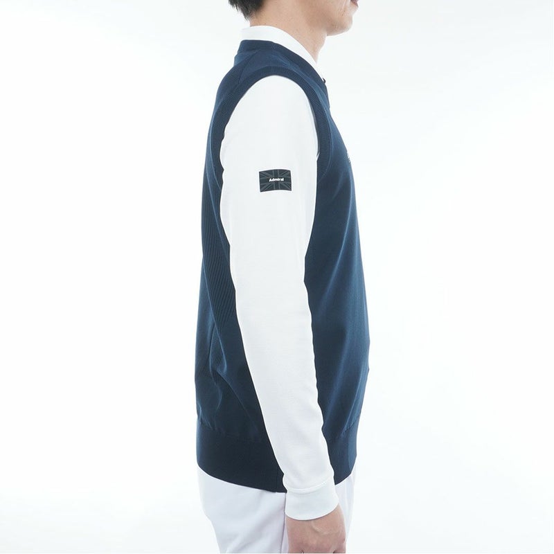 アドミラル ゴルフ Admiral GOLF メンズ メンズ パフォーマンス 浅Vニットベスト ADMA552 詳細14