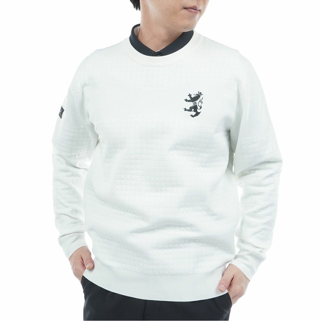 アドミラルゴルフ グラデーションセーター Ｌ 30％OFF】[アドミラル ゴルフ]メンズ リップジャガード クルーネック