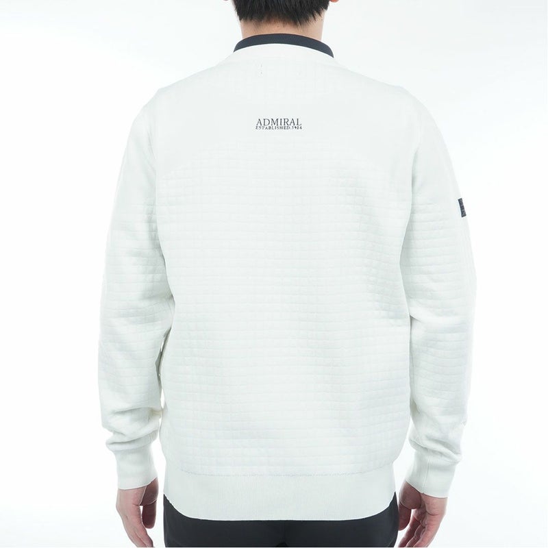 アドミラル ゴルフ Admiral GOLF メンズ メンズ リップジャガード クルーネックセーター ADMA553 詳細4