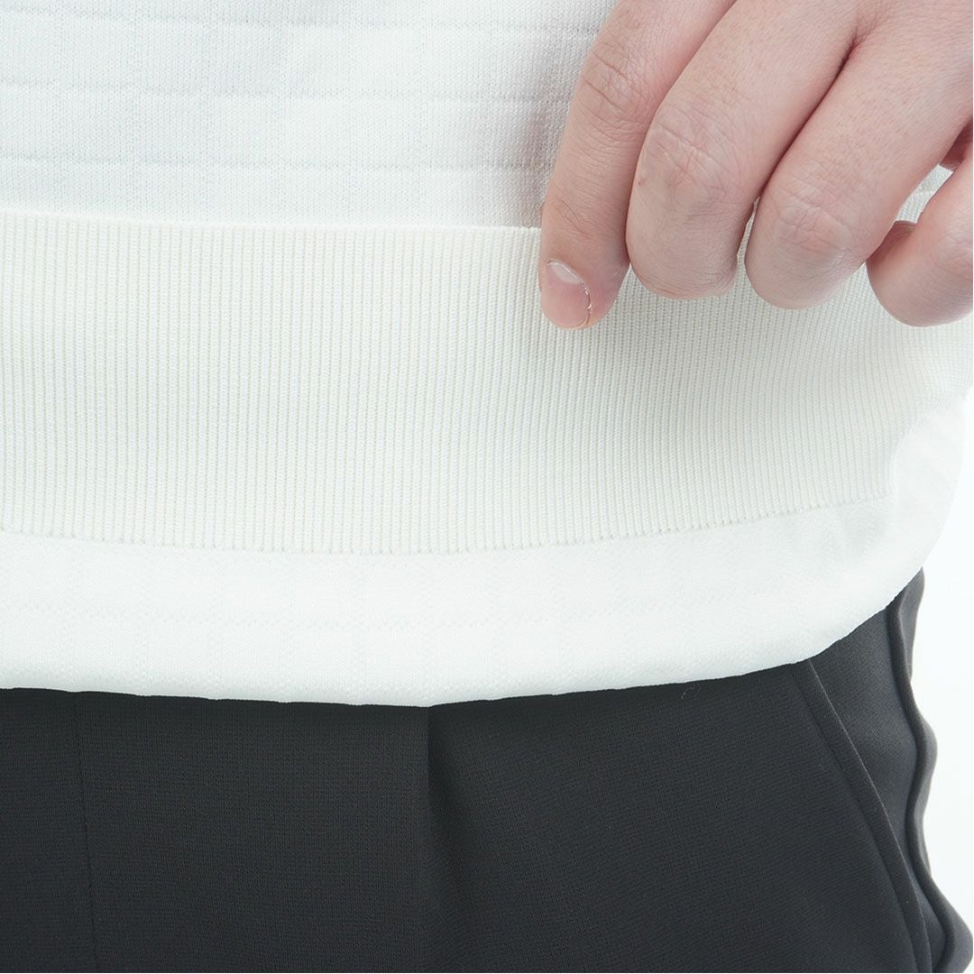 アドミラル ゴルフ Admiral GOLF メンズ メンズ リップジャガード クルーネックセーター ADMA553 詳細9