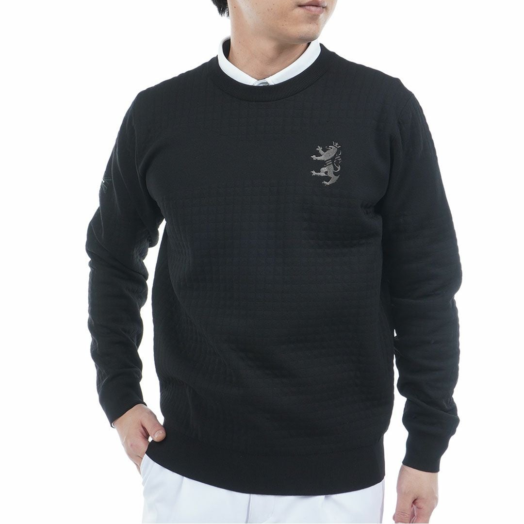 30％OFF】[アドミラル ゴルフ]メンズ リップジャガード クルーネック