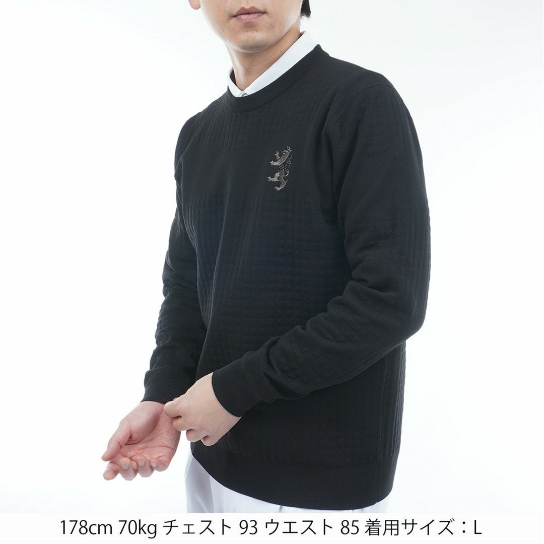 30％OFF】[アドミラル ゴルフ]メンズ リップジャガード クルーネック