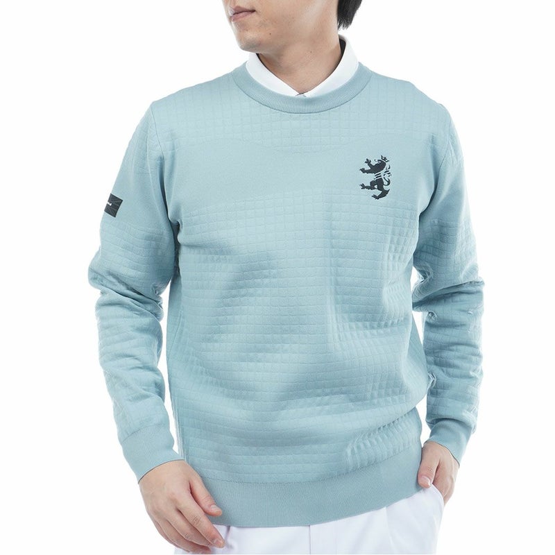 アドミラル ゴルフ Admiral GOLF メンズ メンズ リップジャガード クルーネックセーター ADMA553 詳細13