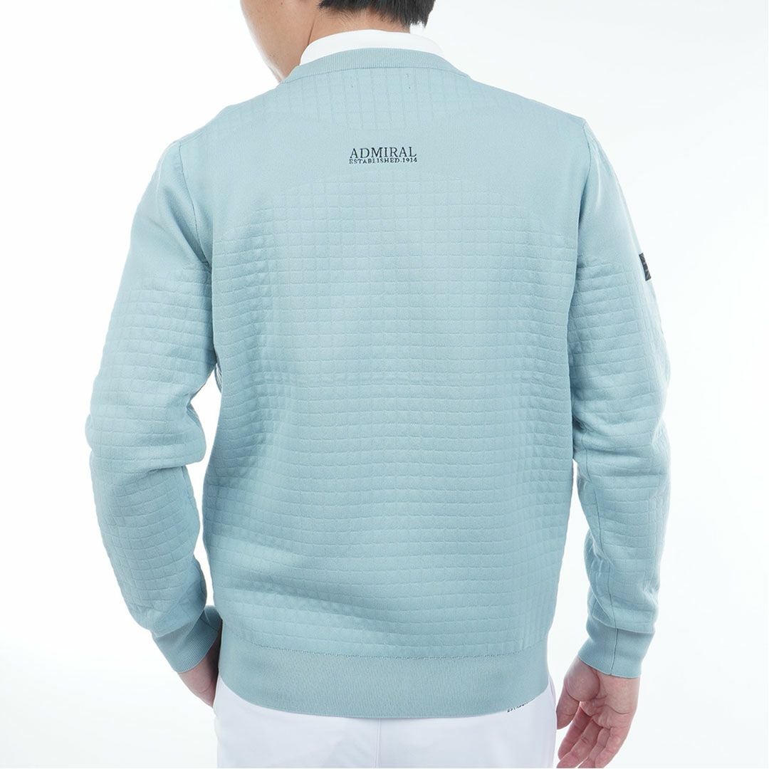 30％OFF】[アドミラル ゴルフ]メンズ リップジャガード クルーネック