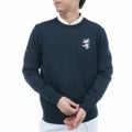 アドミラル ゴルフ Admiral GOLF メンズ メンズ リップジャガード クルーネックセーター ADMA553 詳細16