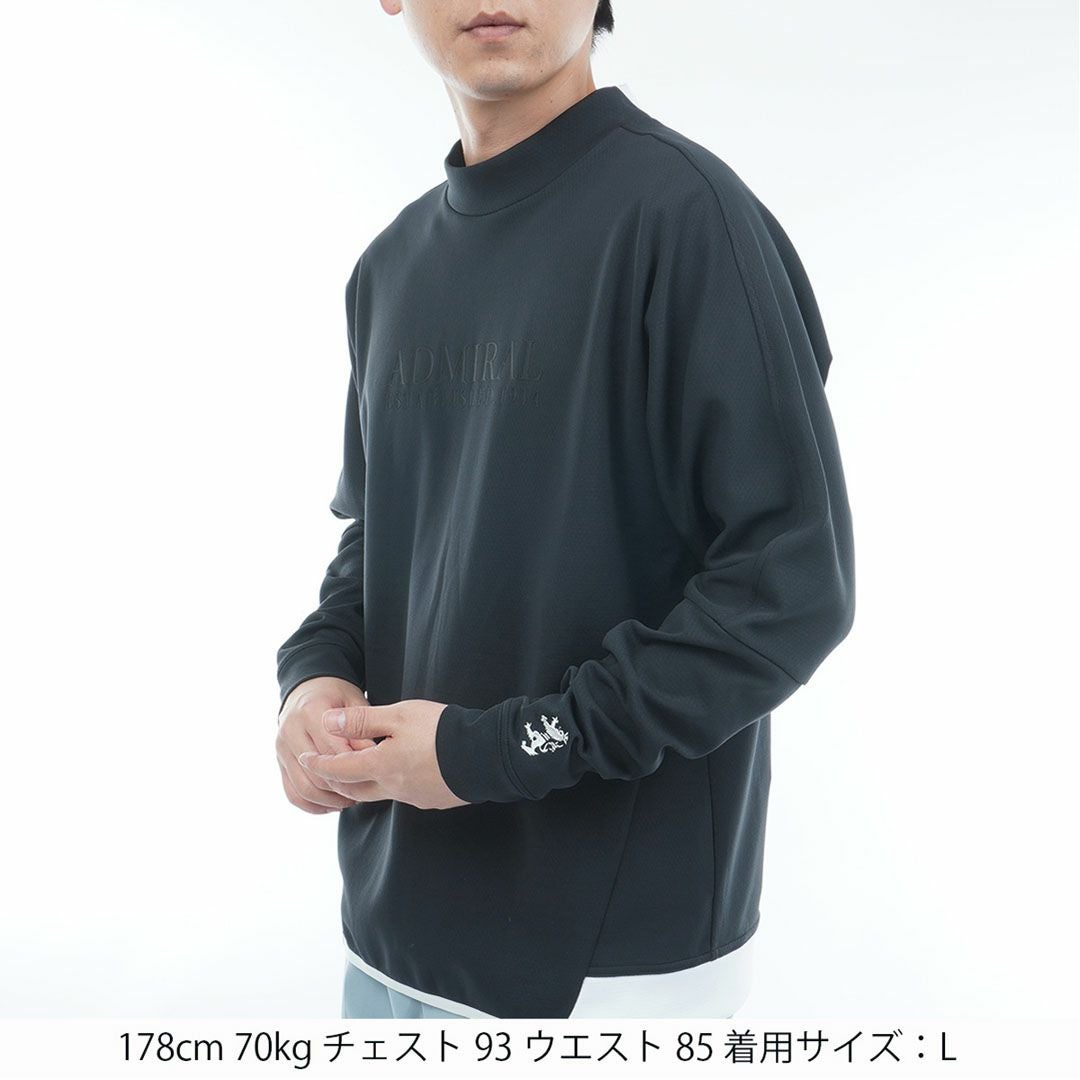 30％OFF】[アドミラル ゴルフ]メンズ カラタッチ 長袖モックネック