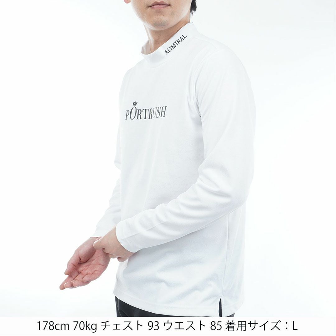 40％OFF】[アドミラル ゴルフ]メンズ ゴルフジャガード L/Sモック