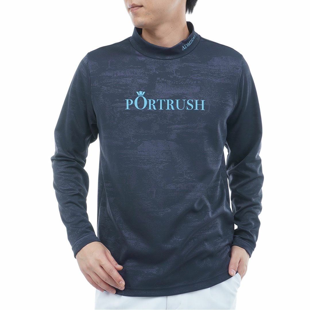 Admiral GOLF アドミラル ゴルフ 長袖ジップシャツ サイズM Admiral