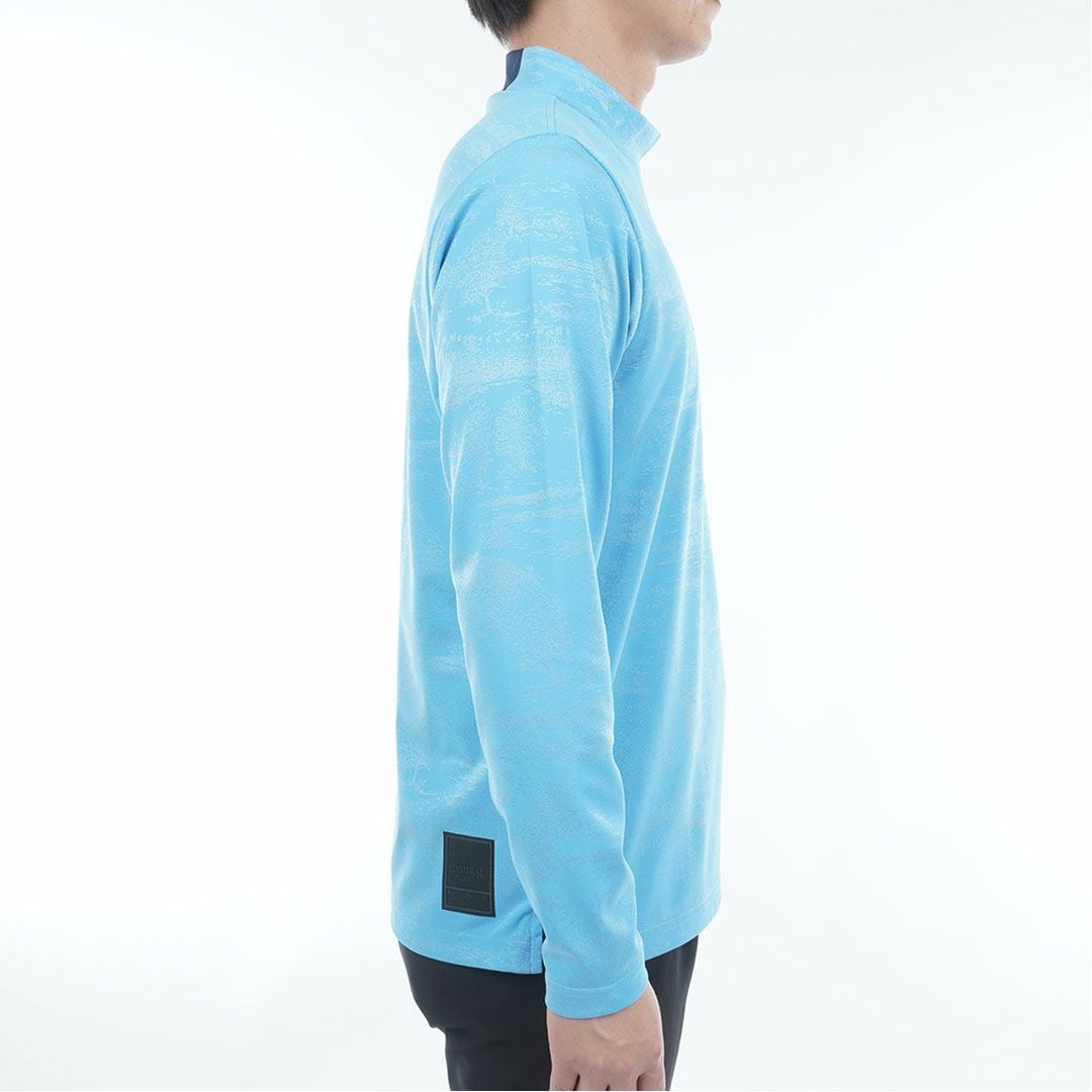 40％OFF】[アドミラル ゴルフ]メンズ ゴルフジャガード L/Sモック