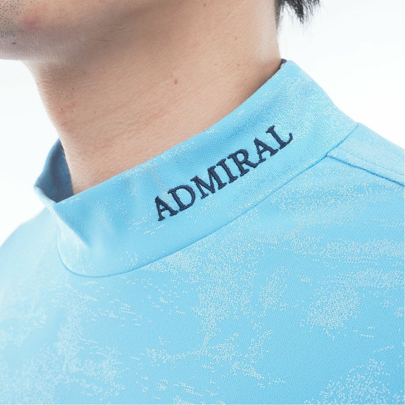 アドミラル ゴルフ Admiral GOLF メンズ メンズ ゴルフジャガード L/Sモックネックシャツ ADMA560 詳細17