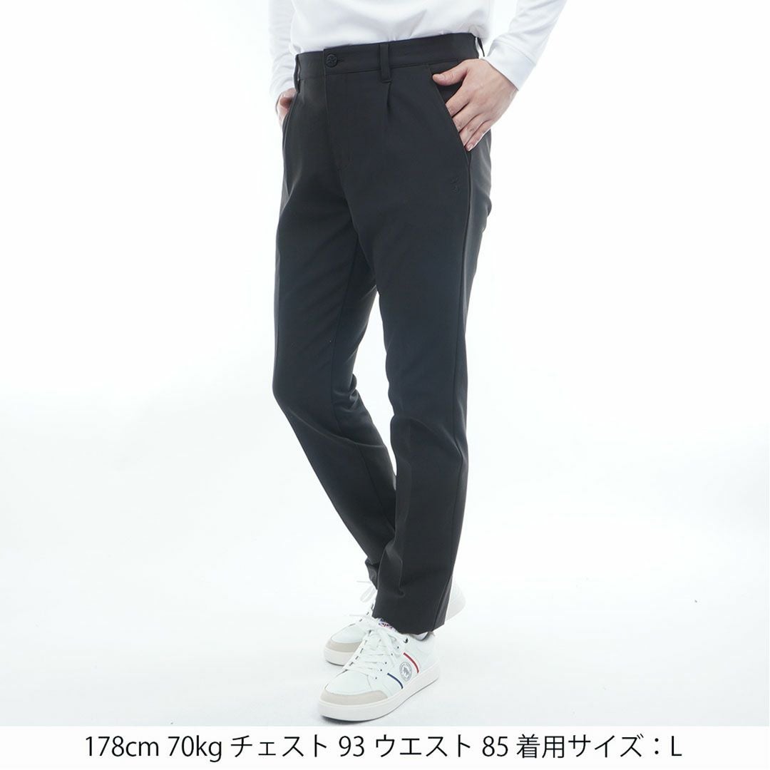 30％OFF】[アドミラル ゴルフ]メンズ ワンタック ストレートパンツ
