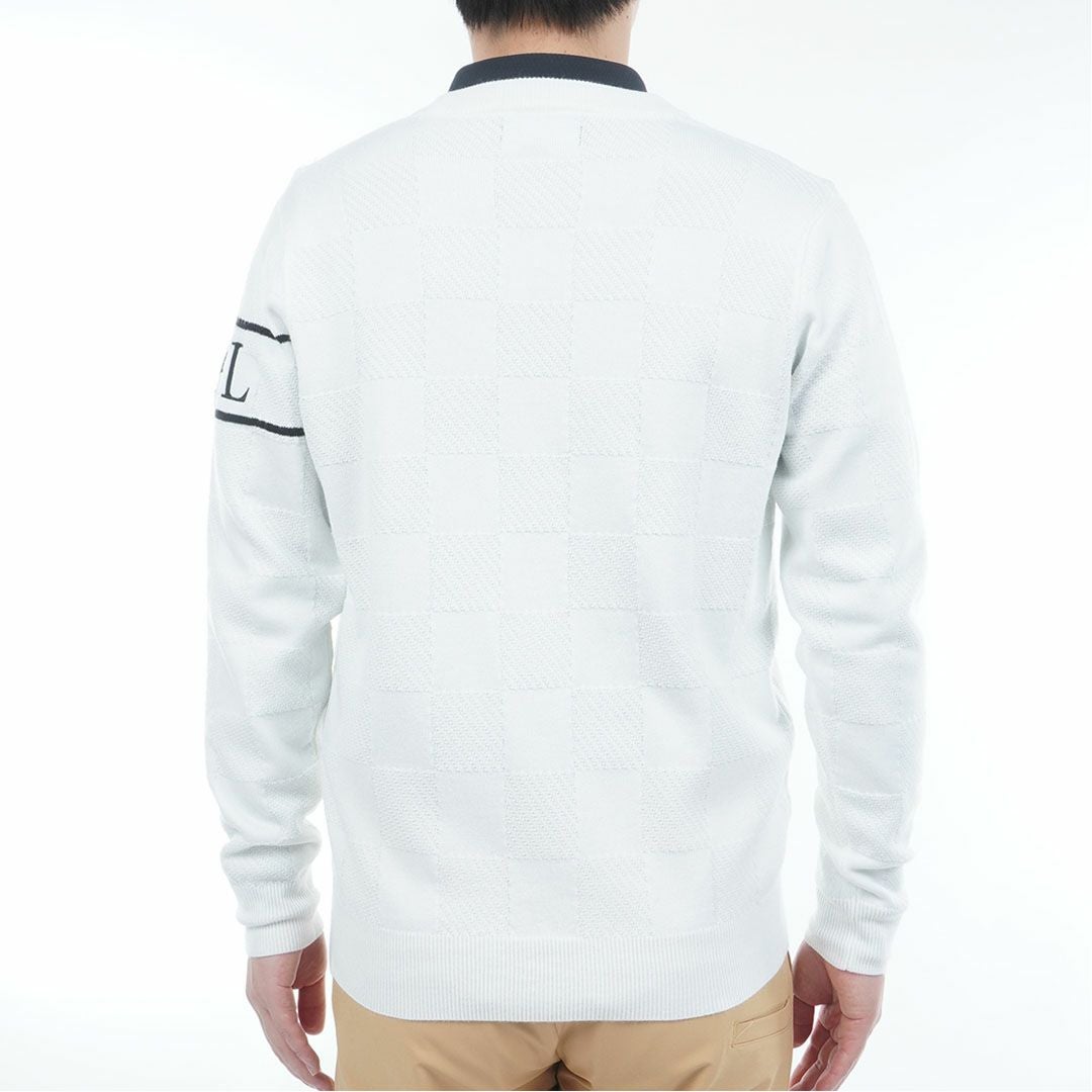 40％OFF】[アドミラル ゴルフ]メンズ ビッグロゴ クルーネックセーター