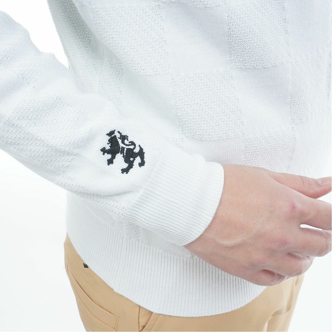 40％OFF】[アドミラル ゴルフ]メンズ ビッグロゴ クルーネックセーター