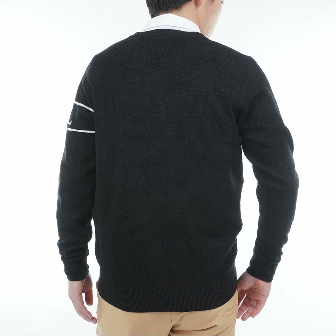 40％OFF】[アドミラル ゴルフ]メンズ ビッグロゴ クルーネックセーター