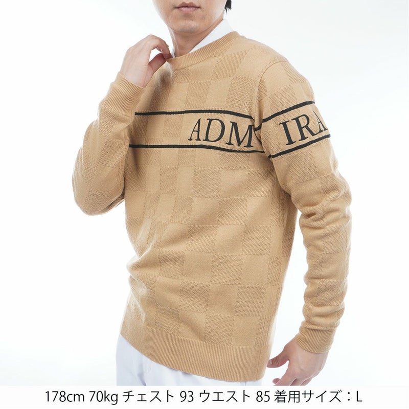 アドミラル ゴルフ Admiral GOLF メンズ メンズ ビッグロゴ クルーネックセーター ADMA563 詳細14