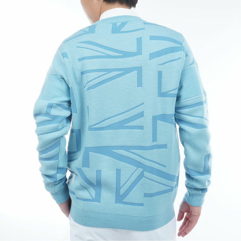 アドミラル ゴルフ Admiral GOLF メンズ メンズ UJジャガード クルーネックセーター ADMA564 詳細18