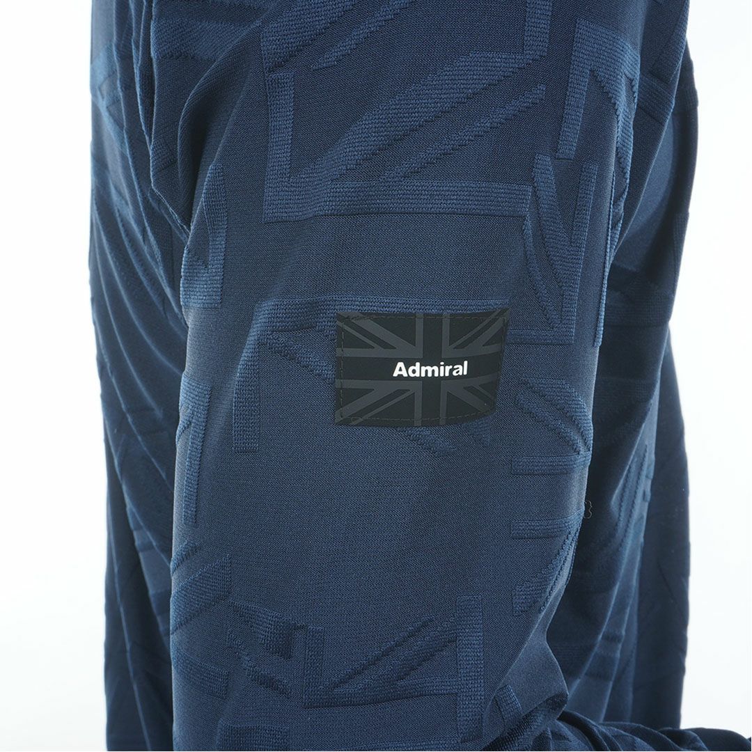 アドミラル ゴルフ Admiral GOLF メンズ メンズ UJジャガード ボタンダウン長袖シャツ ADMA566 詳細13