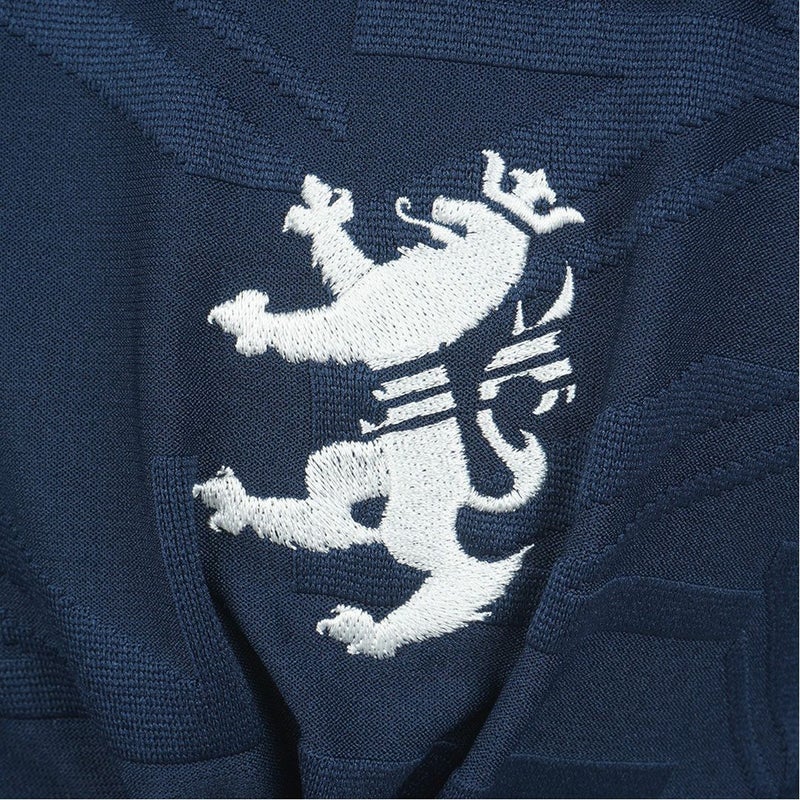 アドミラル ゴルフ Admiral GOLF メンズ メンズ UJジャガード ボタンダウン長袖シャツ ADMA566 詳細15