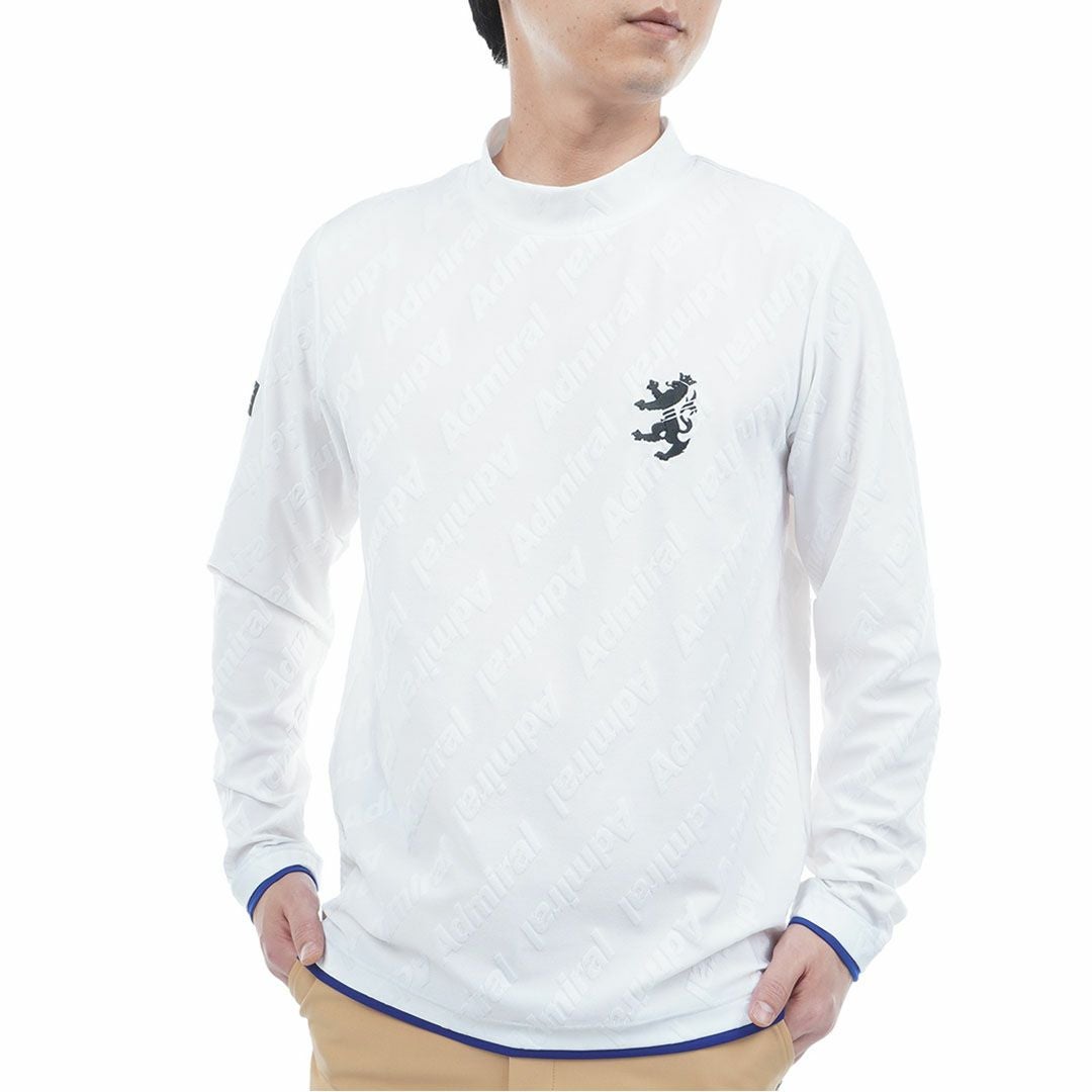 40％OFF】[アドミラル ゴルフ]メンズ ロゴストレッチ ジャガードモック