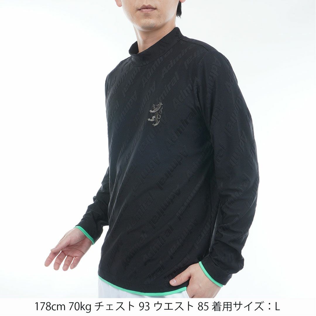 30％OFF】[アドミラル ゴルフ]メンズ ロゴストレッチ ジャガードモック