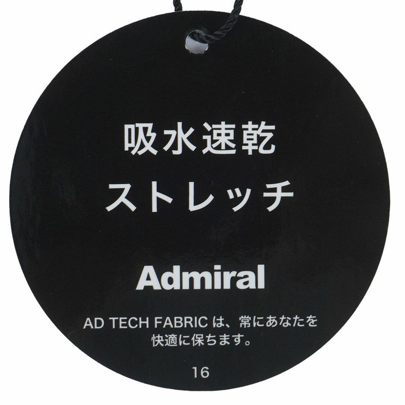 アドミラル ゴルフ Admiral GOLF メンズ メンズ ロゴストレッチ ジャガードモックネックシャツ ADMA567 詳細12