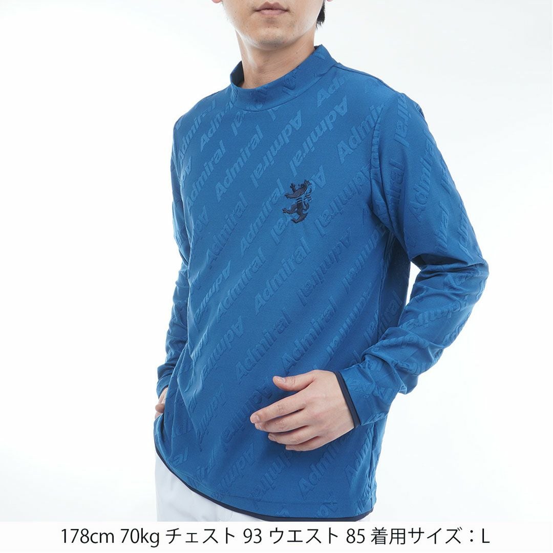 40％OFF】[アドミラル ゴルフ]メンズ ロゴストレッチ ジャガードモック