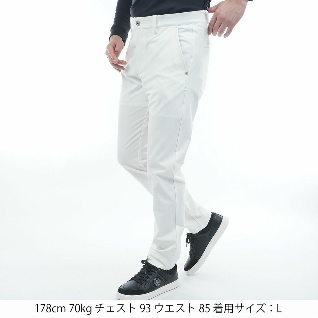 Admiral ADMA568 メンズパンツ M ホワイト 40％OFF】[アドミラル ゴルフ]メンズ 4WAYテーパードパンツ | 【公式