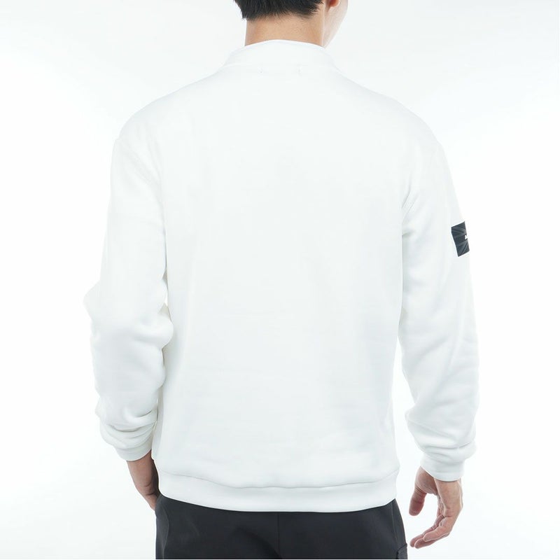 アドミラル ゴルフ Admiral GOLF メンズ メンズ カルイシ ハーフドットボタン スウェット ADMA571 詳細3