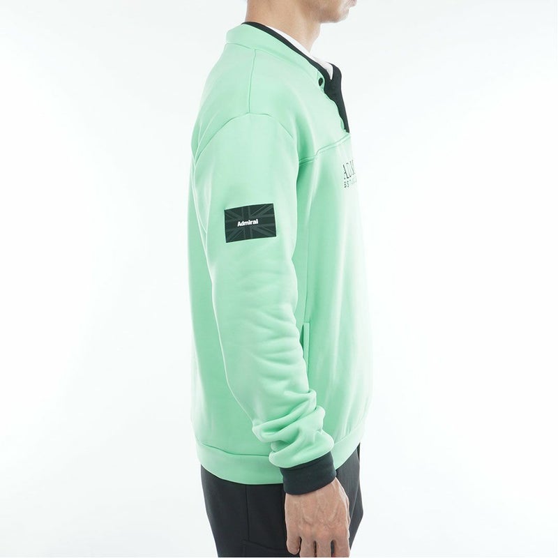 アドミラル ゴルフ Admiral GOLF メンズ メンズ カルイシ ハーフドットボタン スウェット ADMA571 詳細14