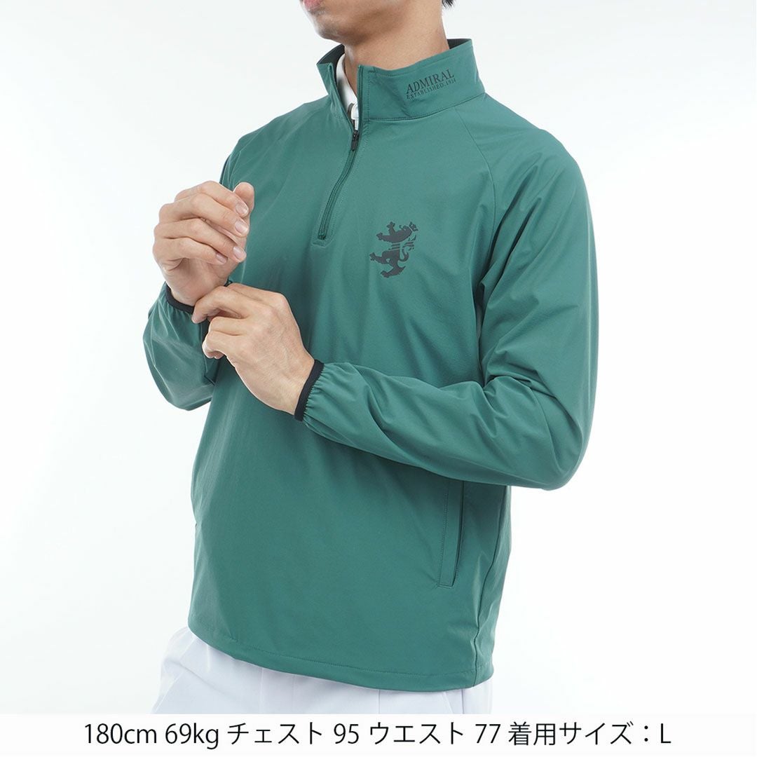 30％OFF】[アドミラル ゴルフ]メンズ ハーフジップ スニードジャケット