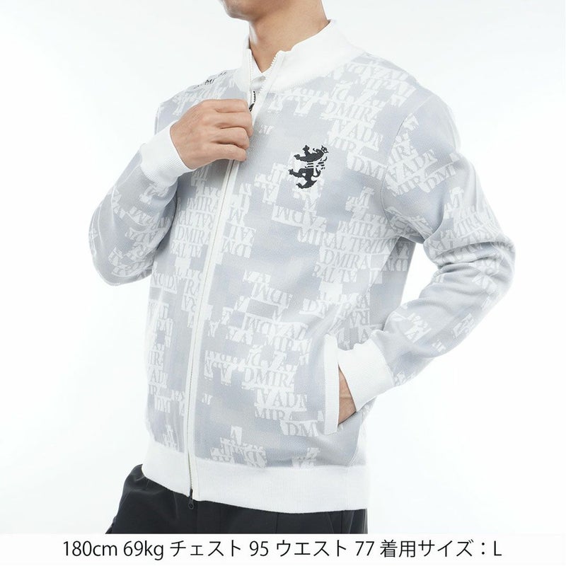 アドミラル ゴルフ Admiral GOLF メンズ メンズ モザイクカモフラージュ フルジップセーター ADMA573 詳細2