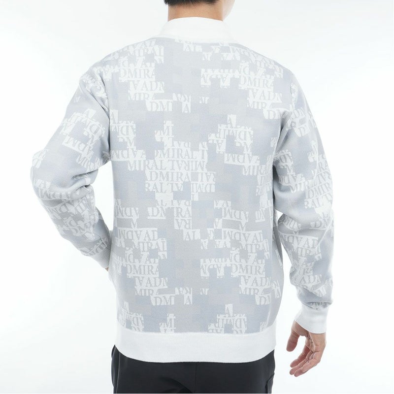 アドミラル ゴルフ Admiral GOLF メンズ メンズ モザイクカモフラージュ フルジップセーター ADMA573 詳細3