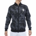 アドミラル ゴルフ Admiral GOLF メンズ メンズ モザイクカモフラージュ フルジップセーター ADMA573 詳細4