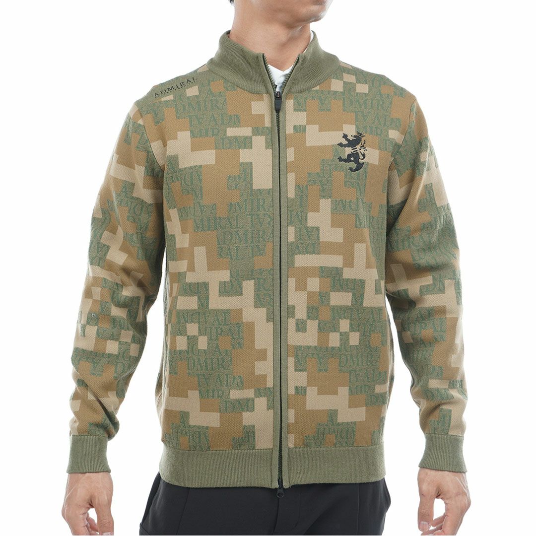 30％OFF】[アドミラル ゴルフ]メンズ モザイクカモフラージュ
