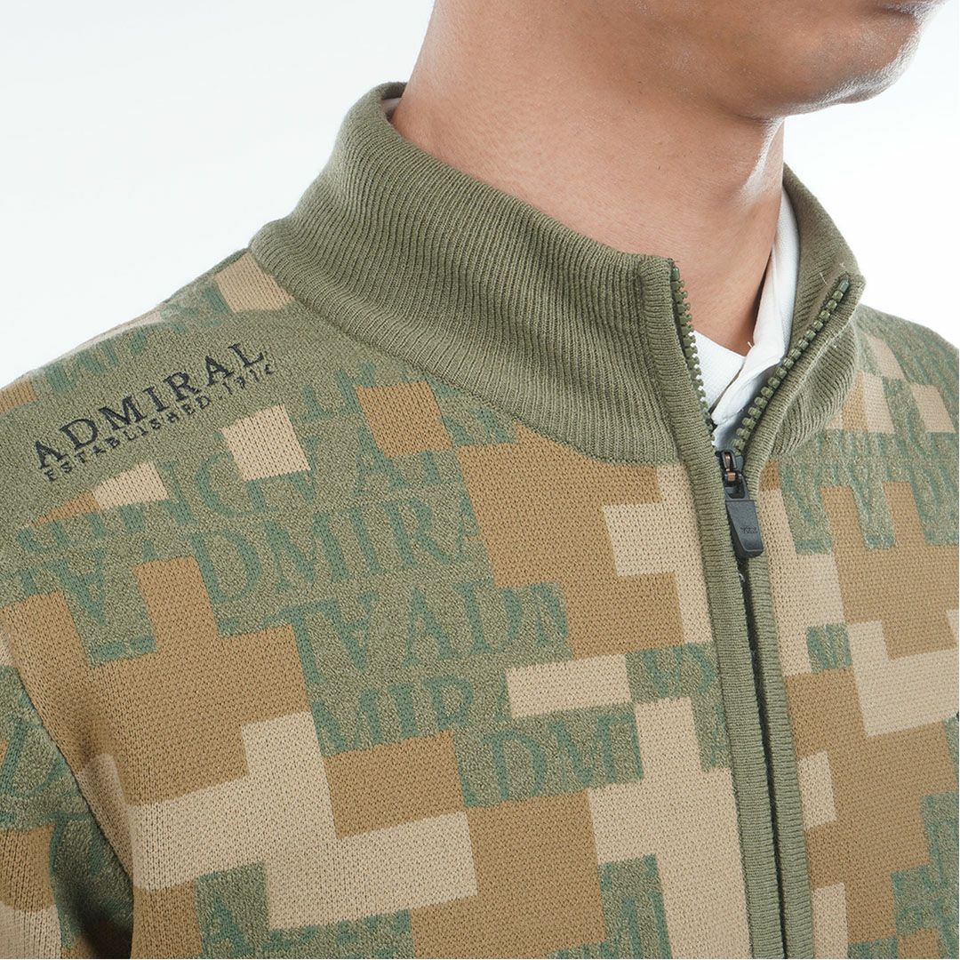 30％OFF】[アドミラル ゴルフ]メンズ モザイクカモフラージュ