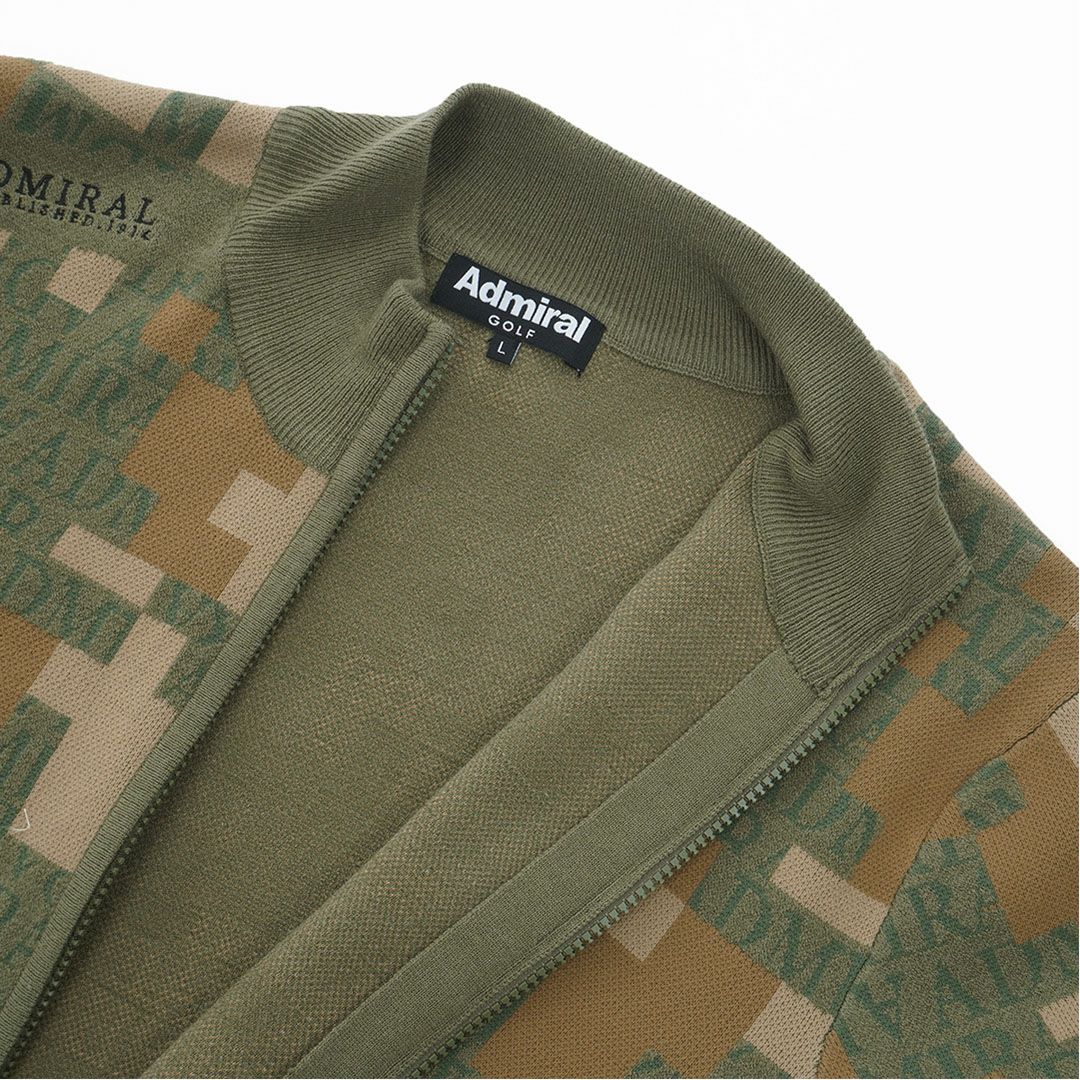 30％OFF】[アドミラル ゴルフ]メンズ モザイクカモフラージュ