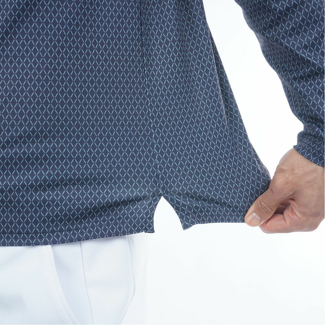 30％OFF】[アドミラル ゴルフ]メンズ 小紋柄 裏起毛シャツ | 【公式