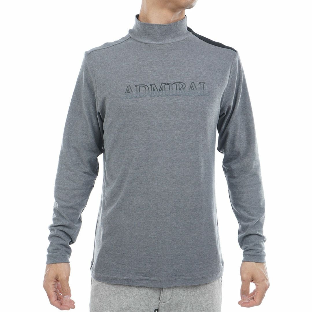 アドミラル ゴルフ Admiral GOLF メンズ メンズ スエード起毛　ハイネックシャツ ADMA575 詳細7