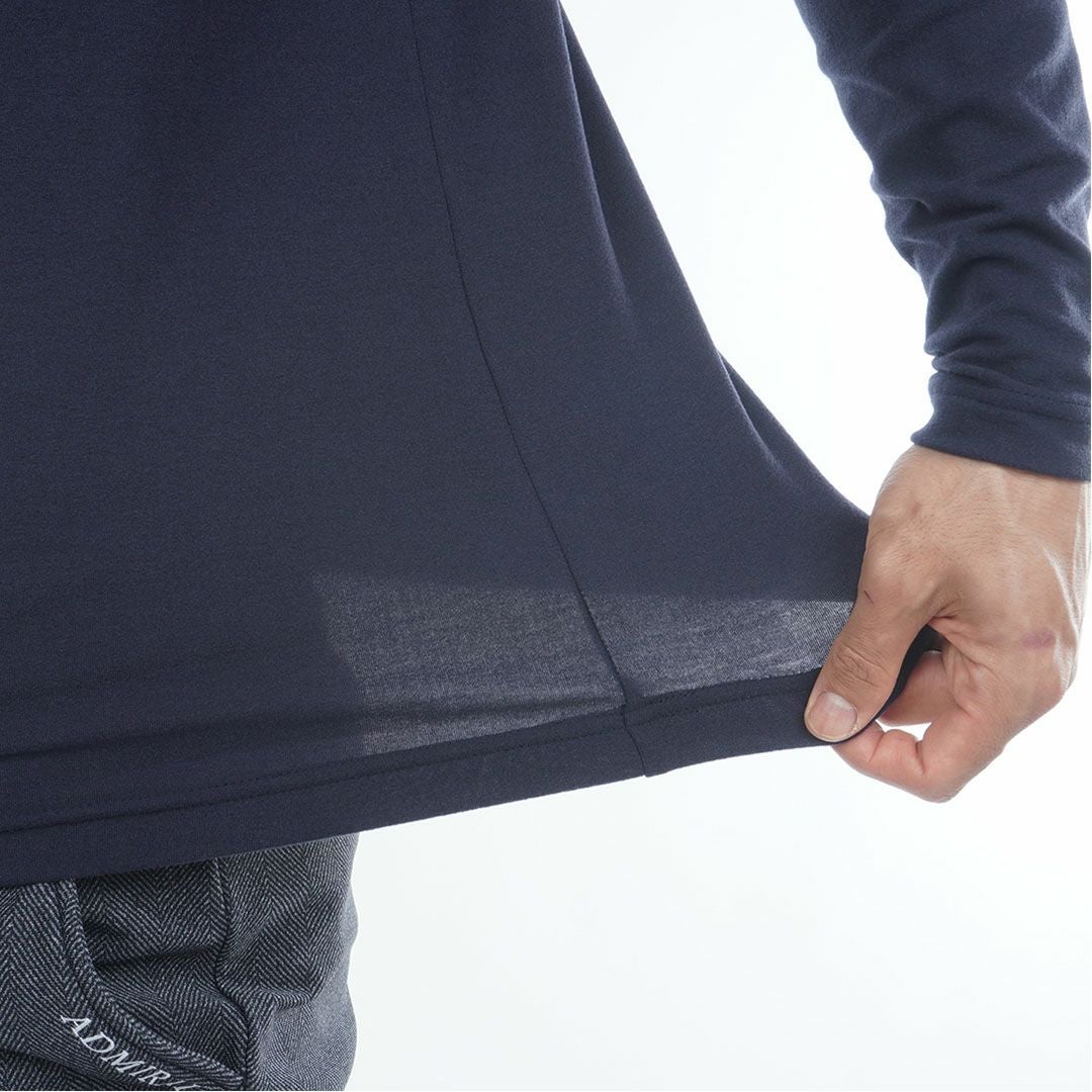 アドミラル ゴルフ Admiral GOLF メンズ メンズ スエード起毛　ハイネックシャツ ADMA575 詳細15