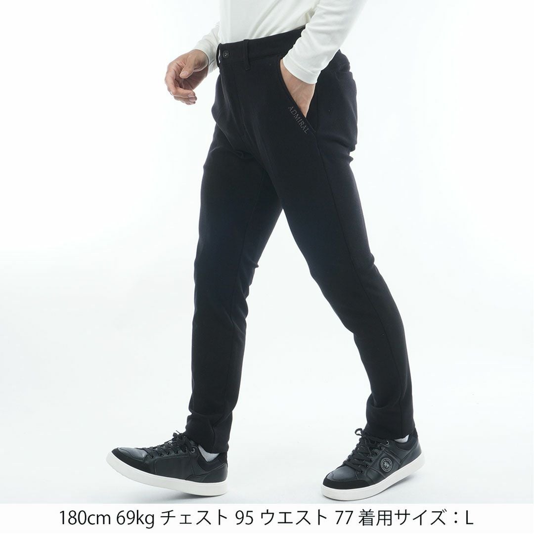 30％OFF】[アドミラル ゴルフ]メンズ ハイテンション 裏起毛テーパード