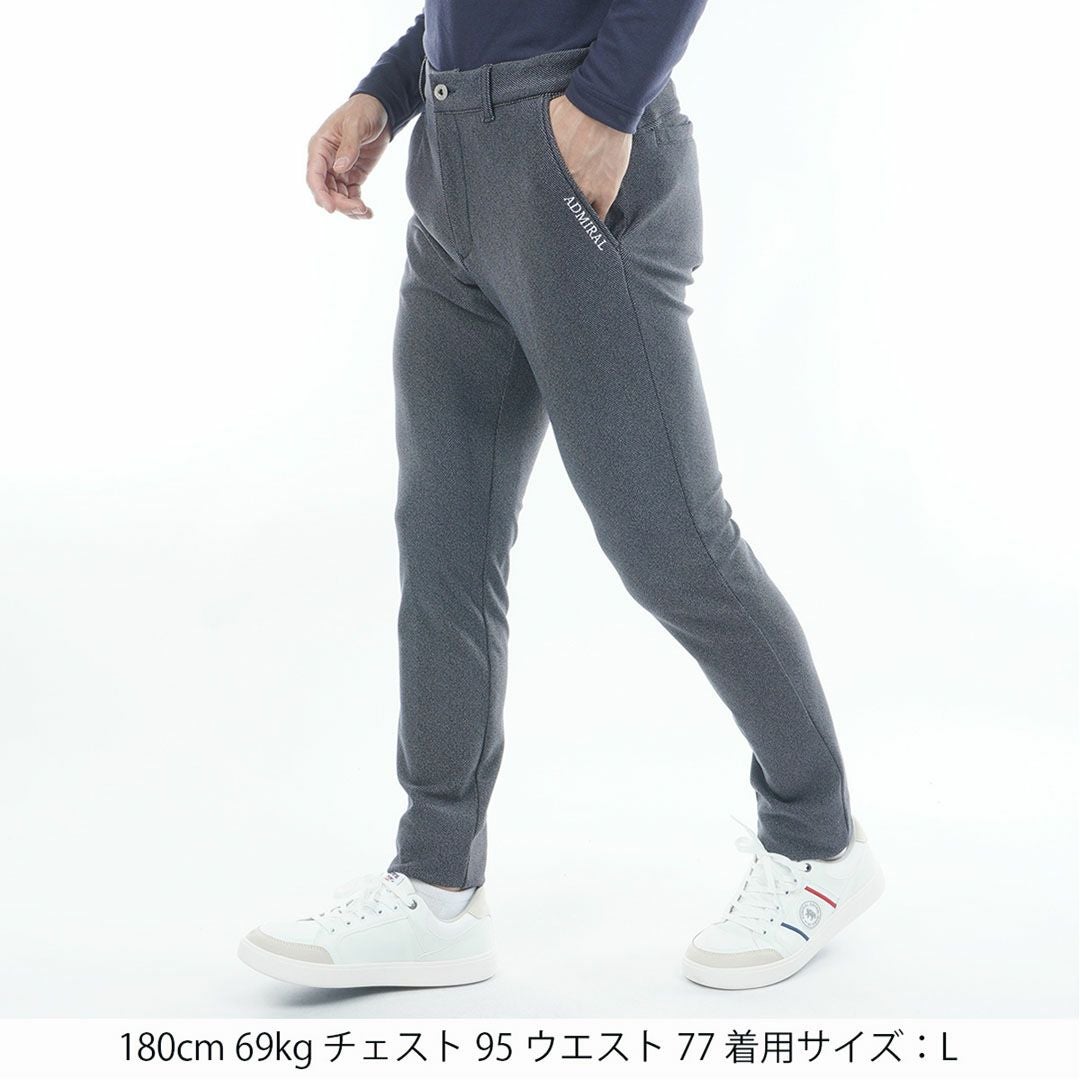30％OFF】[アドミラル ゴルフ]メンズ ハイテンション 裏起毛テーパード