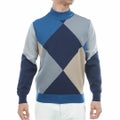 アドミラル ゴルフ Admiral GOLF メンズ メンズ アーガイル ハイネックセーター ADMA579 詳細4
