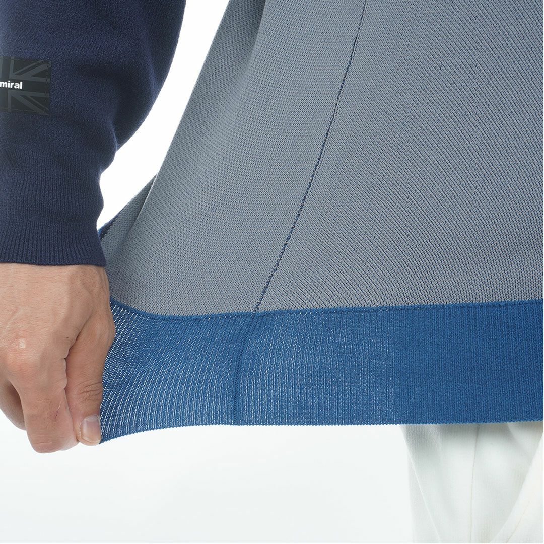 アドミラル ゴルフ Admiral GOLF メンズ メンズ アーガイル ハイネックセーター ADMA579 詳細10