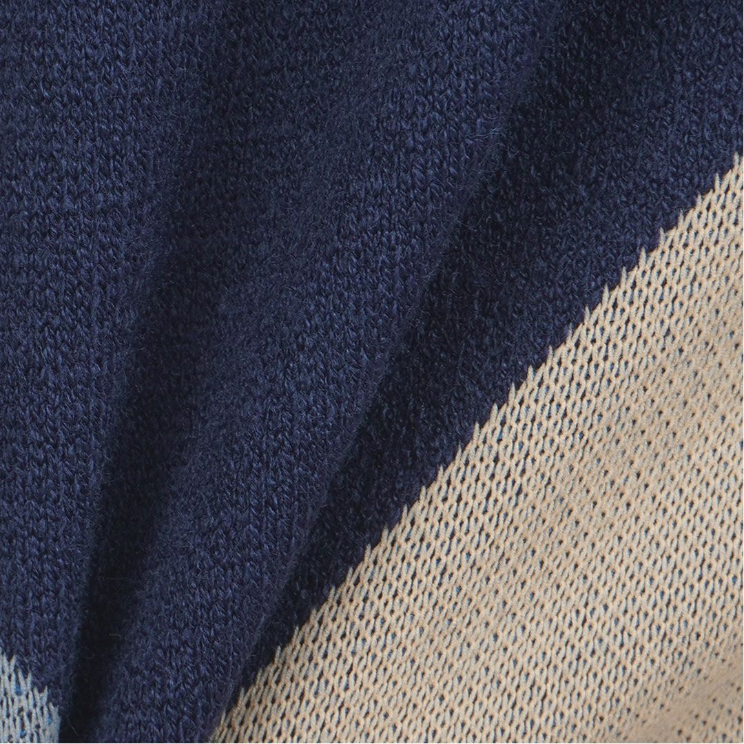 アドミラル ゴルフ Admiral GOLF メンズ メンズ アーガイル ハイネックセーター ADMA579 詳細12