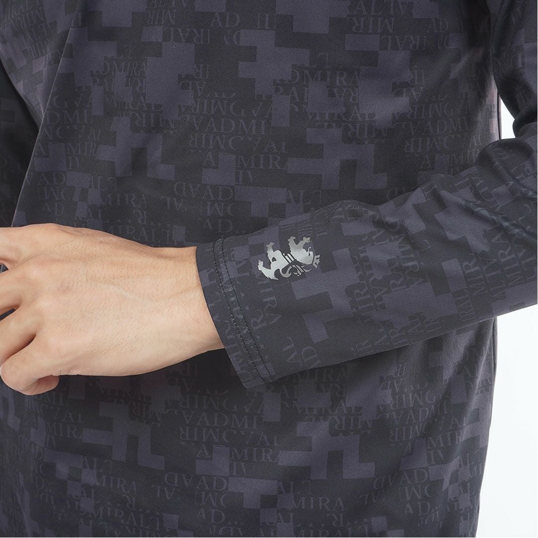 40％OFF】[アドミラル ゴルフ]メンズ モザイクカモフラージュ裏起毛