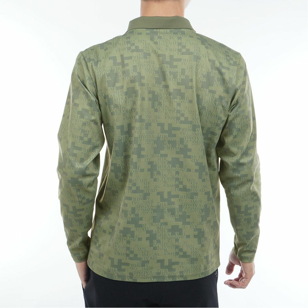 40％OFF】[アドミラル ゴルフ]メンズ モザイクカモフラージュ裏起毛