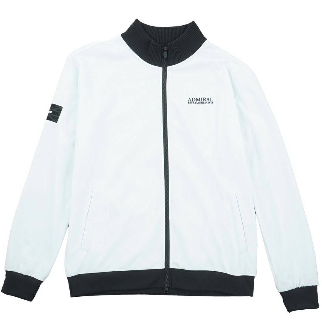 Admiral ホワイトジャケット Mサイズ ATM4408 30％OFF】[アドミラル ゴルフ]メンズ ホカタッチ トラックジャケット