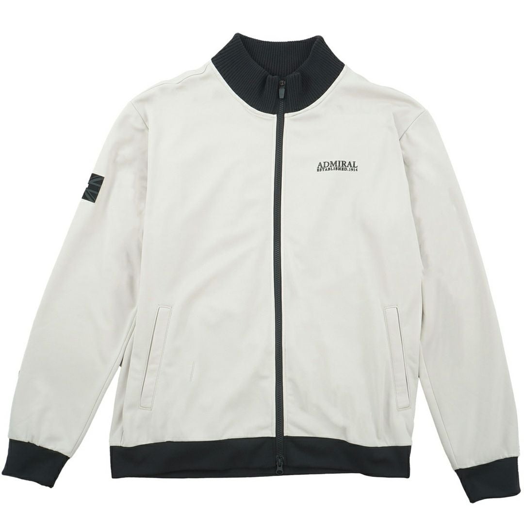 【新品】Admiral ゴルフジャケット M ホワイト 30％OFF】[アドミラル ゴルフ]メンズ ホカタッチ トラックジャケット