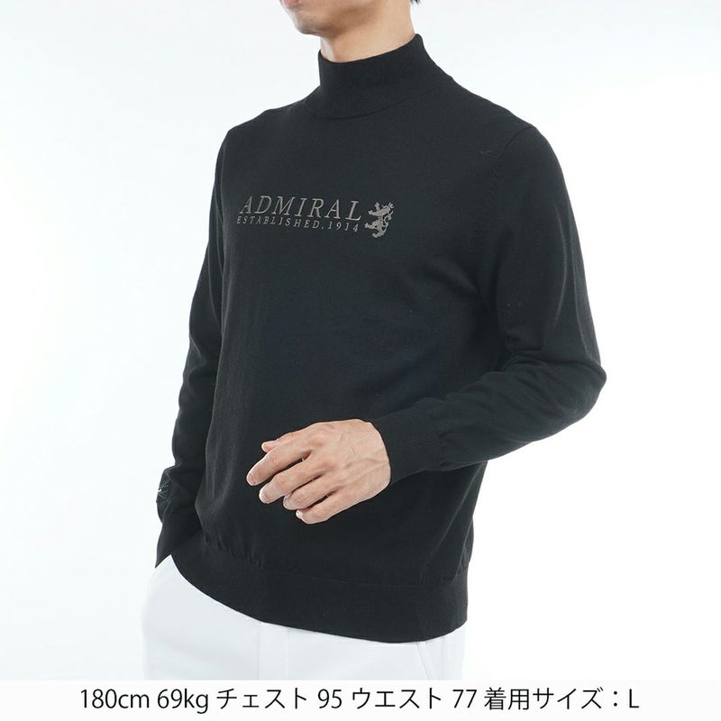 アドミラル ゴルフ Admiral GOLF メンズ メンズ ホカタッチ ハイネックセーター ADMA588 詳細6