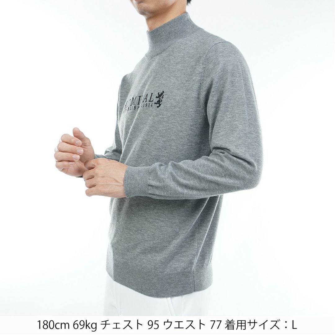 アドミラル ゴルフ Admiral GOLF メンズ メンズ ホカタッチ ハイネックセーター ADMA588 詳細10